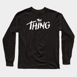 THE THING white logo Long Sleeve T-Shirt